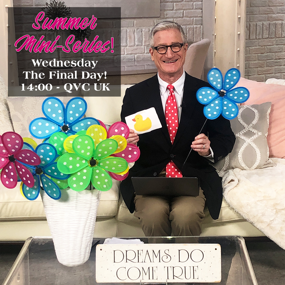 PatrickHHoy's tweet photo. THE FINAL DAY!
Join me today - Wednesday at 2pm on @qvcuk - for the final day of our Summer Fashion Mini-Series!!
More NEW - more FUN - and another 'Patrick's Pick'!
I can't wait for another fabulous day at The Q!
#QVCUK #QuackerFactory #SummerMiniSeries #FunAndFashion https://t.co/gfb7cEQcLm