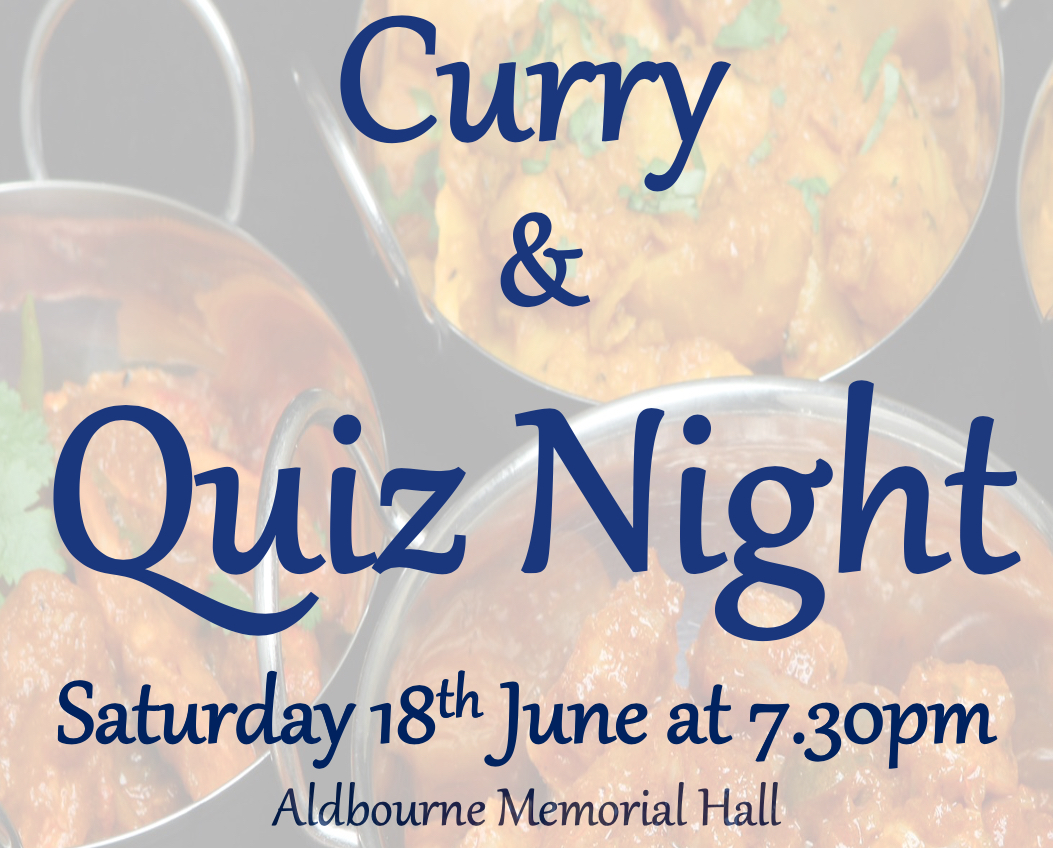 ARC_Aldbourne's tweet photo. Tickets are still available from the Post Office for Saturday's Curry &amp; Quiz night - we hope to see you there. https://t.co/1TXyVUaVkg