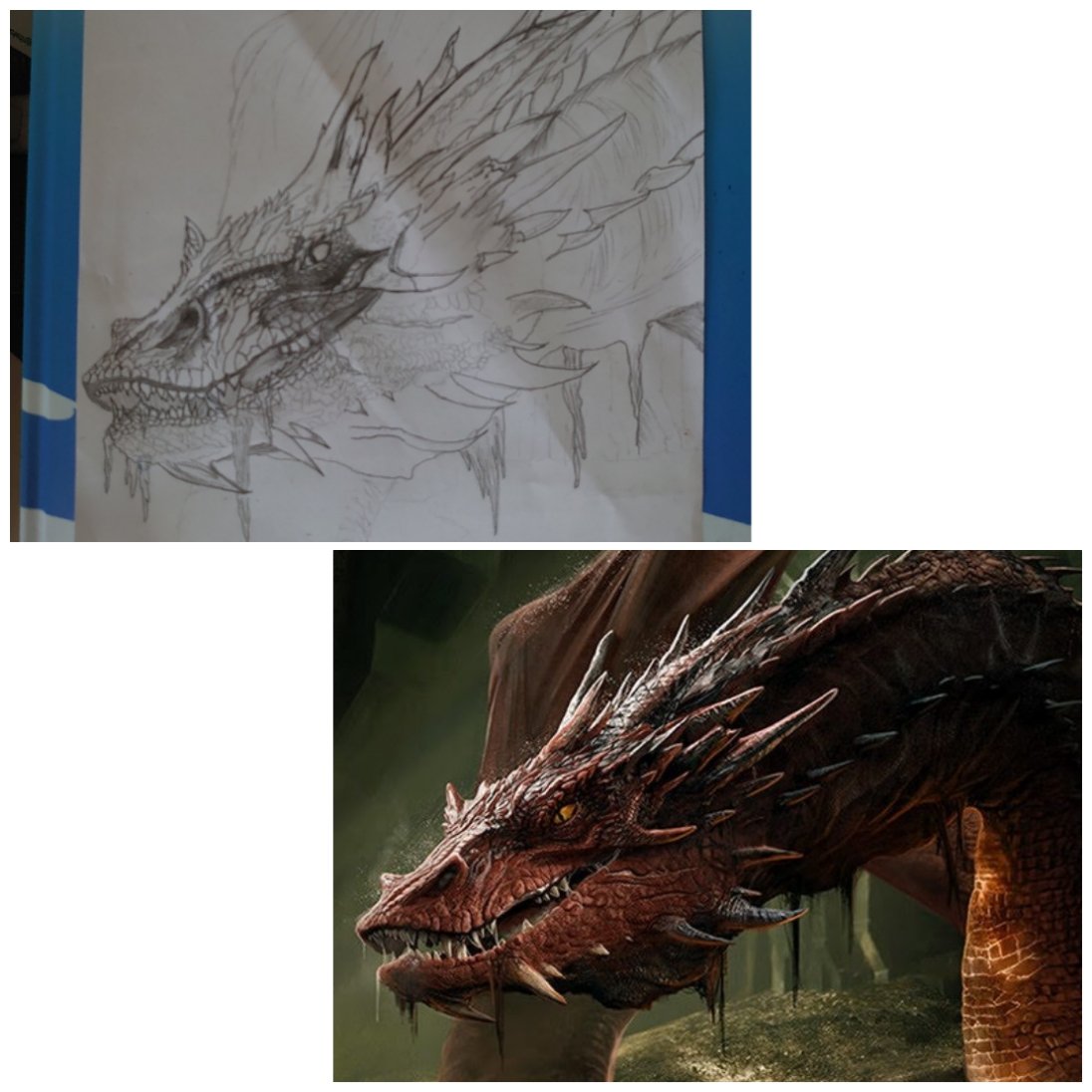 angelique198230's tweet photo. Something else this morning , Just started. When you cant sleep at night. Does it starting too look at smaug? What do you think?
#smaug #desolationofsmaug #BenedictCumberbatch #drawing #lovedragons #thehobbit https://t.co/NPbq7BTvFz