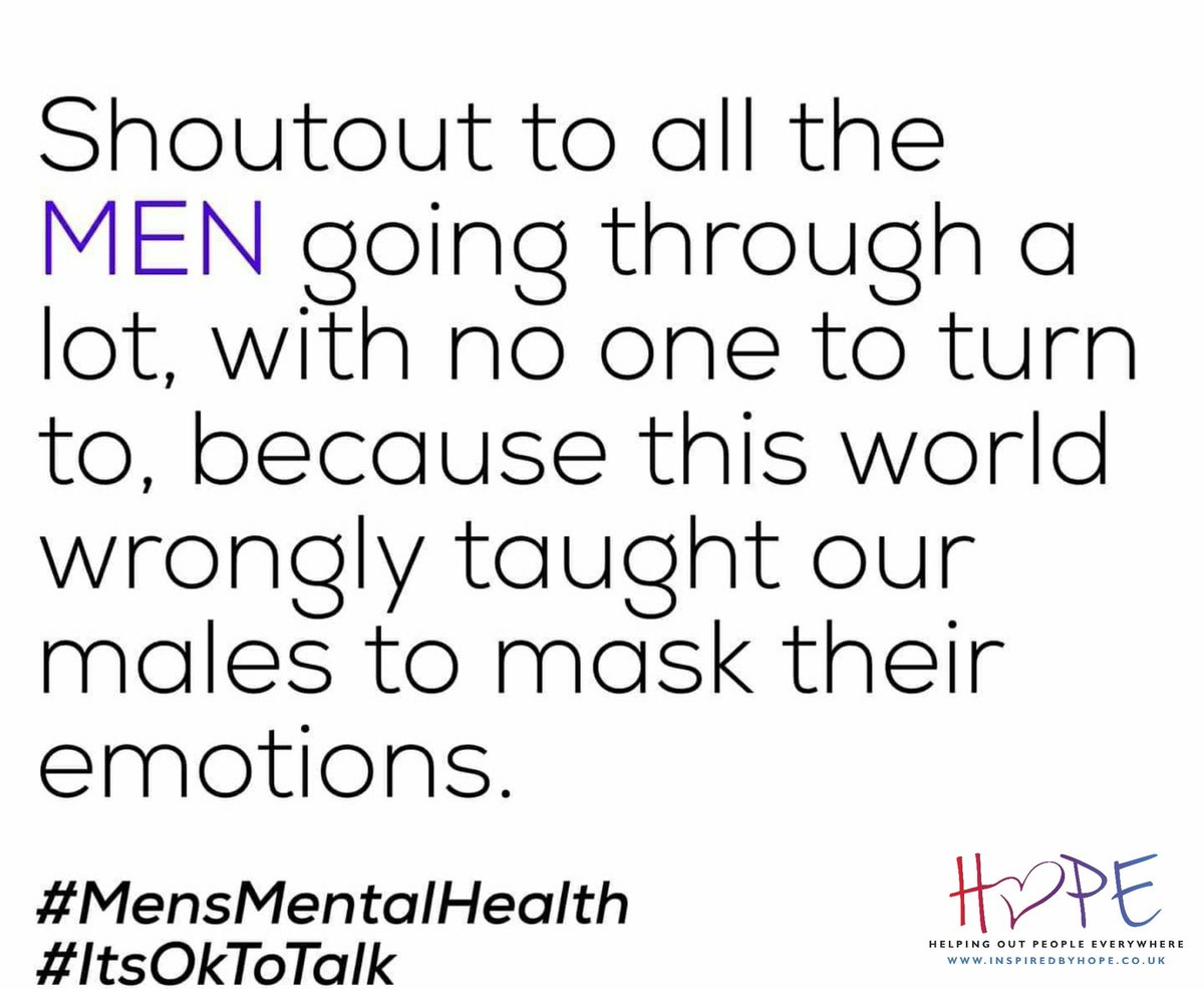 TeamHope2020's tweet photo. It's ok to talk..

@TeamHope2020

#mentalhealth #MentalHealthMatters #MentalHealthAwareness #ItsOkayToNotBeOkay #itsoktotalk #mensmentalhealth https://t.co/iJHu9Eno14