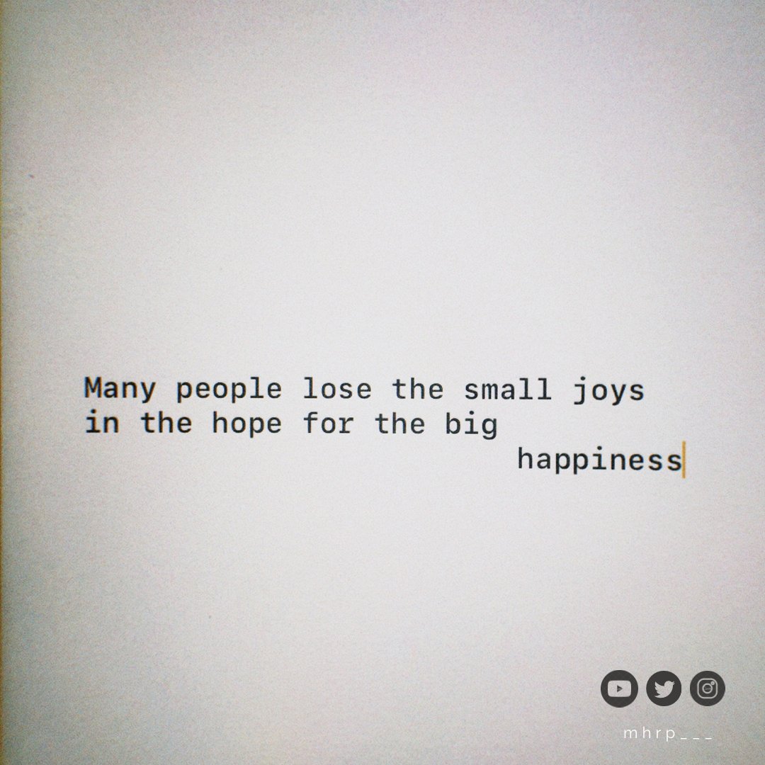 mhrp___'s tweet photo. When we focus on the things that we don't have, we tend to compare and regret seeing our progress, that leads to discontentment in life. https://t.co/zAaMrencCl