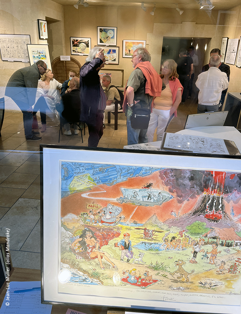 Godard_BD's tweet photo. Pour se rafraîchir les idées durant la #canicule, rien de tel qu'un tour à la galerie Art-Maniak, 10 Rue de la Grange Batelière, 75009, pour l'exposition GODARD jusqu'au 25 juin! #artmaniak #godard #alexis #arapu #fremion #muller #expoparis https://t.co/cbmLhMfuXe