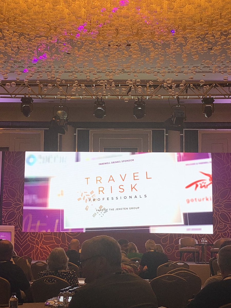 TravelRiskPro's tweet photo. Delighted to be at conference again #itt2022. Great to catch up with so many old and new faces https://t.co/Di51WRTVTk