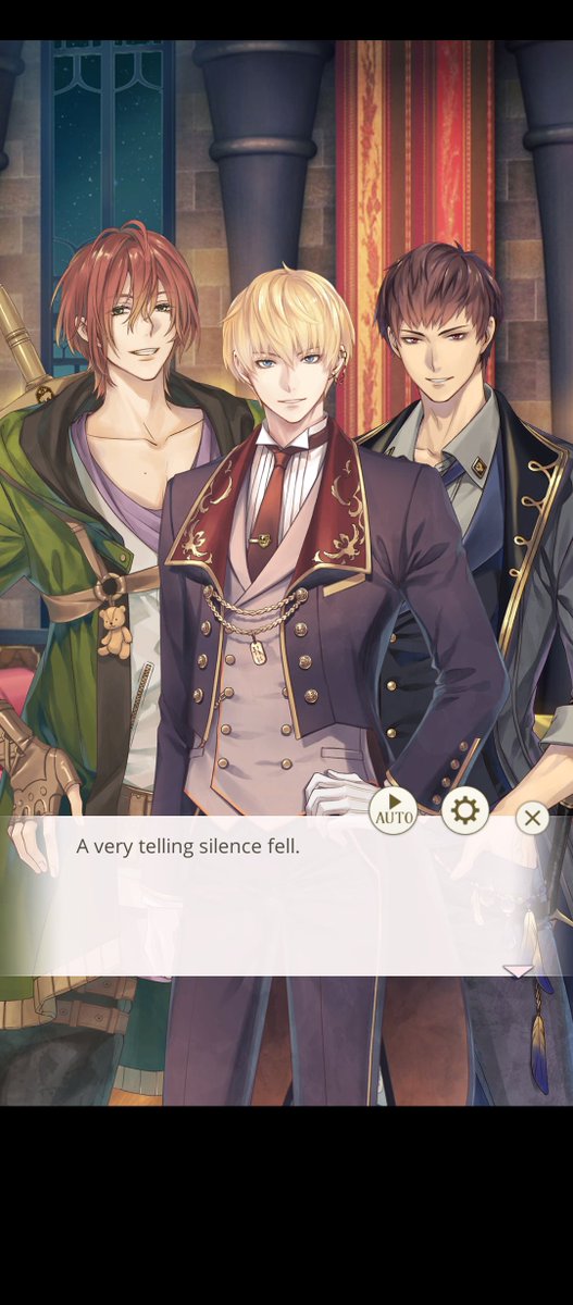 RampagingTRex's tweet photo. The Wedding Crashing Committee ๐๐ #ikepri #ikemenprince #StoryEvent #ClavisRoute #NeediSayMore #WCC #JinistheVoiceofReason #ithink https://t.co/TYic2OYi9f