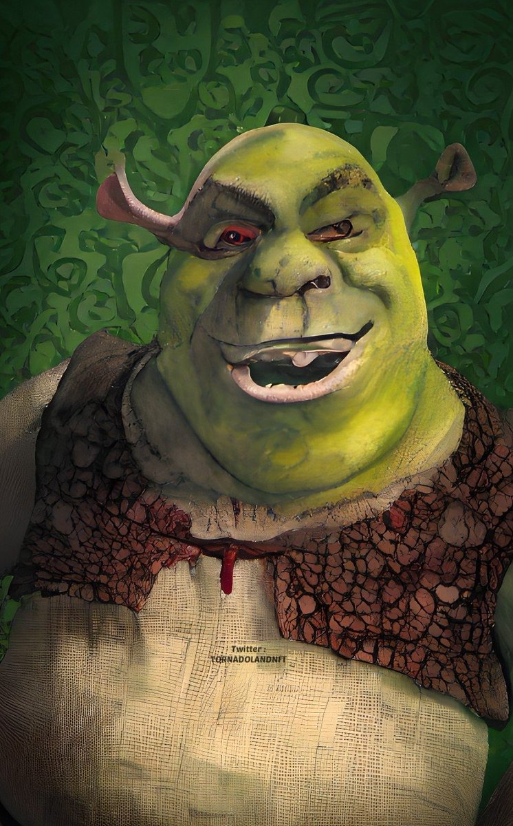 TORNADOLANDNFT's tweet photo. 🚨FREE NFT GIVEAWAY FOR EVERYONE 🚨

Follow the instructions to get this FREE NFT:

Instructions:
1.Follow us
2.Retweet
3.Drop your wallet address

Abstract Shrek is here!
👀
#NFTs #NFTCommunity #NFTGiveaway #nftart #NFTGiveaways #NFT #Shrek https://t.co/8eGQankGkN