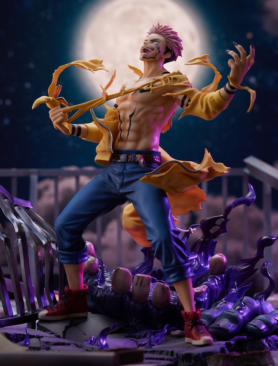 Hobbyfiguras's tweet photo. eStream dentro de la línea "Shibuya Scramble Figure", presenta nuevas imágenes de la figura a escala 1/7, que dedican al Rey de las Maldiciones, Ryomen Sukuna, el antagonista del manga y anime 'Jujutsu Kaisen'.

🛒 ¡El 19 de junio abrirán las reservas! https://t.co/COQ5eVTqsq