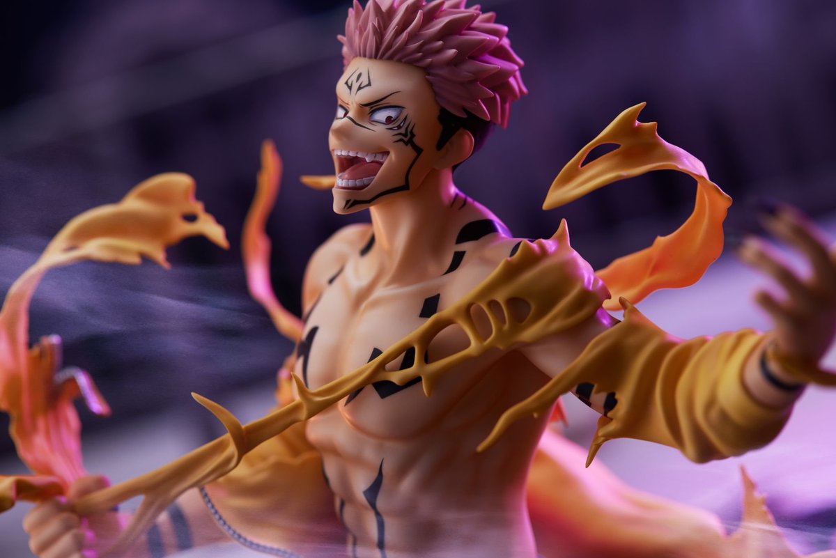 Hobbyfiguras's tweet photo. eStream dentro de la línea "Shibuya Scramble Figure", presenta nuevas imágenes de la figura a escala 1/7, que dedican al Rey de las Maldiciones, Ryomen Sukuna, el antagonista del manga y anime 'Jujutsu Kaisen'.

🛒 ¡El 19 de junio abrirán las reservas! https://t.co/COQ5eVTqsq