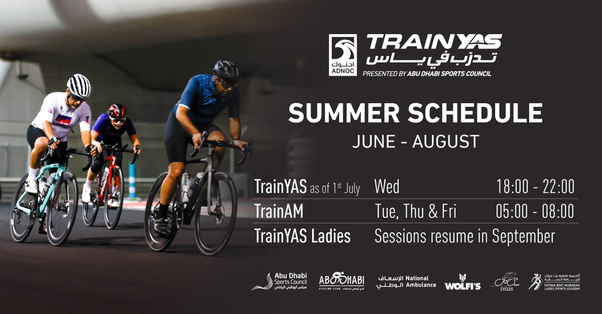 ymcofficial's tweet photo. ๐ข #TrainYAS: Summer Schedule ๐
Stay fit and healthy this Summer! ๐ช
Check out our health and fitness schedule updates for June, July, and August below.
#TrainYAS
๐ Starting July 1
Wednesdays only
๐ 6 PM - 10 PM
#TrainAM
Tuesdays, Thursdays, and Fridays
๐ 5 AM - 8 AM https://t.co/Po8XiN88vL