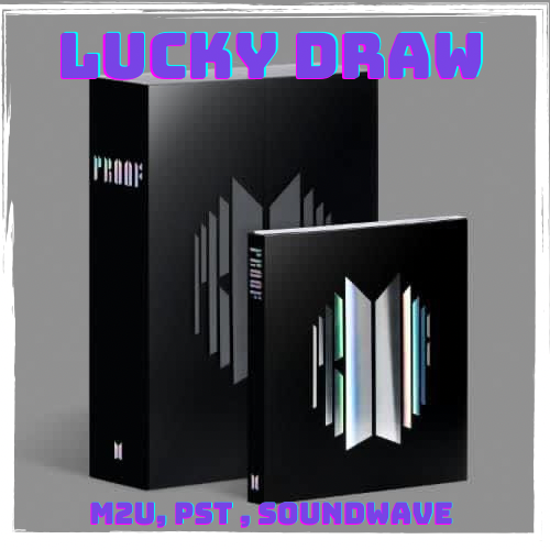 unniesktown's tweet photo. LUCKY DRAW] BTS Proof-Standard Edtn. (M2U/PST/Soundwave)

Price: 2,699.00+LSF
DOP:20%dp upon order,rem bal. June 25
Buy 1 Album,Get 2 Random PVC Photocards*
*Buy 4 Albums, Get 8 PVC Photocards (All Members + 1 Random)

for orders send dm 🥰 https://t.co/ZRMrIl4L20