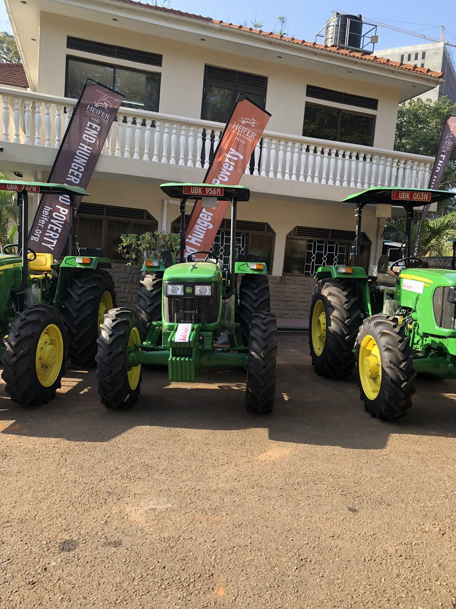 Iamturyamusiima's tweet photo. This initiative seeks to promote small holder farmer mechanization, food security and rural entrepreneurship for improved living incomes. #HeiferTractorFinancing
#HeiferPayAsYouGo https://t.co/tw5hyuigOW