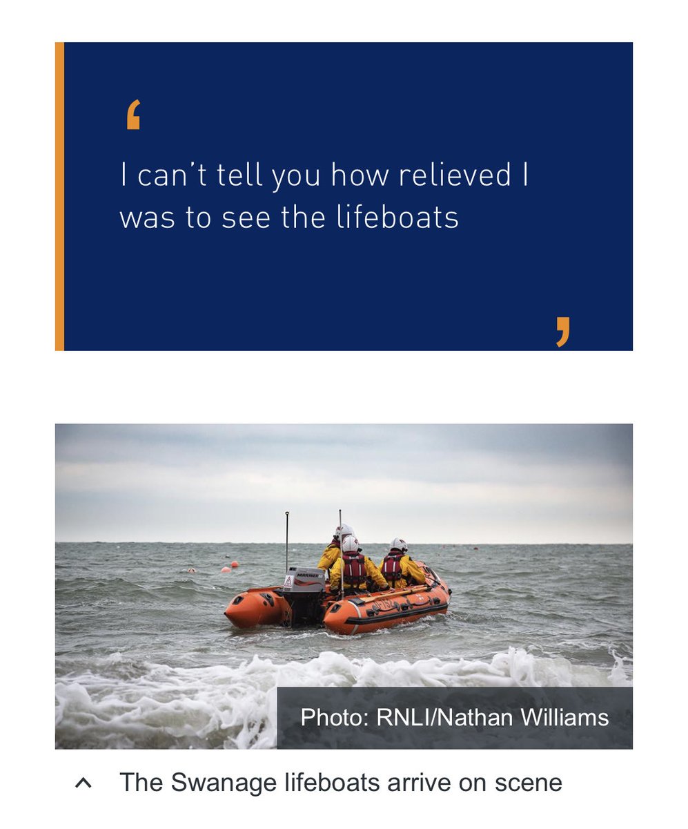 pollyn1's tweet photo. The story of my rescue by ⁦@RNLI⁩ is up on their website 👇. It’s fundamentally a story of incredible volunteers and a charity sector the whole country should be proud of. There’s also a link to donate, should you want to. I have (obviously!).

https://t.co/NSHJPYdbqf https://t.co/XYAuEPia45