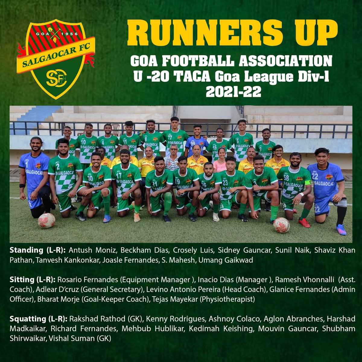 Salgaocar FC tweet media