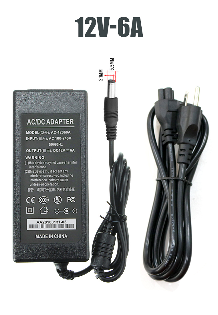 LatestGadgetPH's tweet image. AC To DC 12V 6A Power Supply Adapter

 #ACToDC #ACToDC12V6A #ACToDC12V6APowerSupplyAdapter #PowerSupplyAdapter

bit.ly/3aZU88i