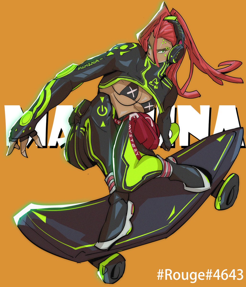 Danika39714334's tweet photo. Goodday!!Machina!!
@Machina_NFT
 
i am about going to post my first fan-art at machina,i'd like to skateboarding in my spare time,and i believed this kind of culture may suits u guy's idea.hopes u guy like it.
#MachinaArt - https://t.co/m3lBBw8cA1