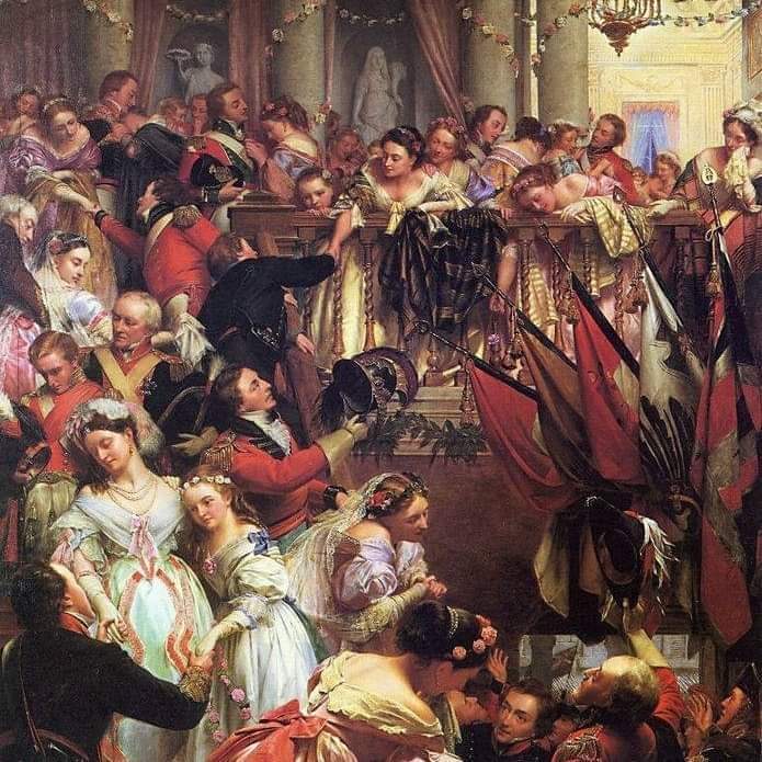 PortsmouthNapo1's tweet photo. 207 Years ago today The Duchess of Richmonds Ball Brussels 1815
#Waterloo #duchessofrichmond #brussels1815 https://t.co/Q1EjDOcj0v