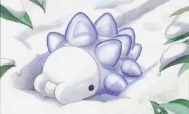 today's lil dude of the day is snom from pokemon!! 