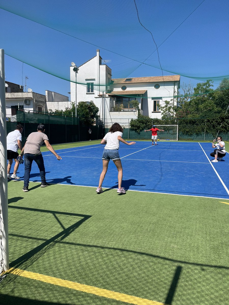 DrKayThomas1's tweet photo. Take some good with you…

These words were spoken by Gloria, VP of the ALMA Cooperative Sociale. They are a cooperative focused on helping disabled children and the elderly. Our students participated in exercises, raced the other kids and had a good time in the heat. https://t.co/V86Pnnmrm6