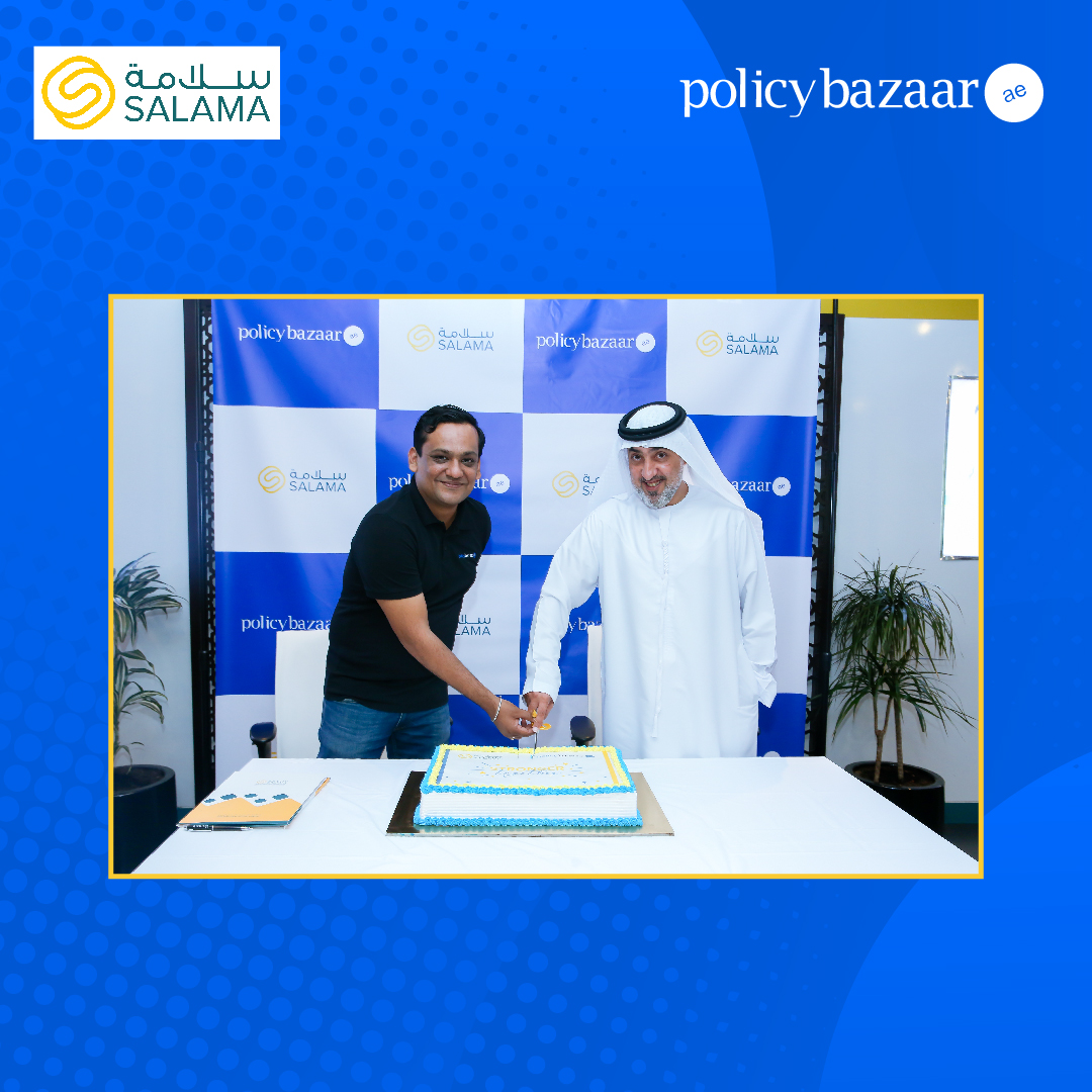 PolicybazaarUAE's tweet photo. Policybazaar UAE partners with @SALAMATakaful , UAE's 'first of its kind' quick and easy motor insurance plan for cars with Non-GCC specifications. This opportunity is exclusively available on https://t.co/YxUqyOIfbj
#PolicybazaarUAE #SalamaInsurance #onlineinsurance #UAE https://t.co/R17EVi0l7d