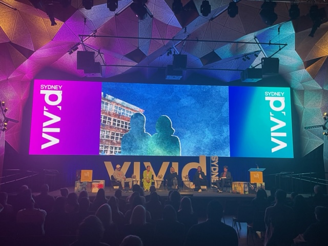 woventhreadsdoc's tweet photo. What an incredible panel for @VividSydney.  A big thankyou to all our panellists and those that contributed to it.  We hope this opens the doors for creative discussions around social impact and how storytelling can create change.

#vividsydney #vividideas #realstoriesrealchange https://t.co/pqItuIVWLe