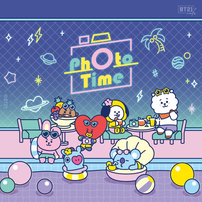 Bt21カフェ 第12弾 Photo Time 新宿 東京都新宿区 夏休みおでかけガイド22 ウォーカープラス