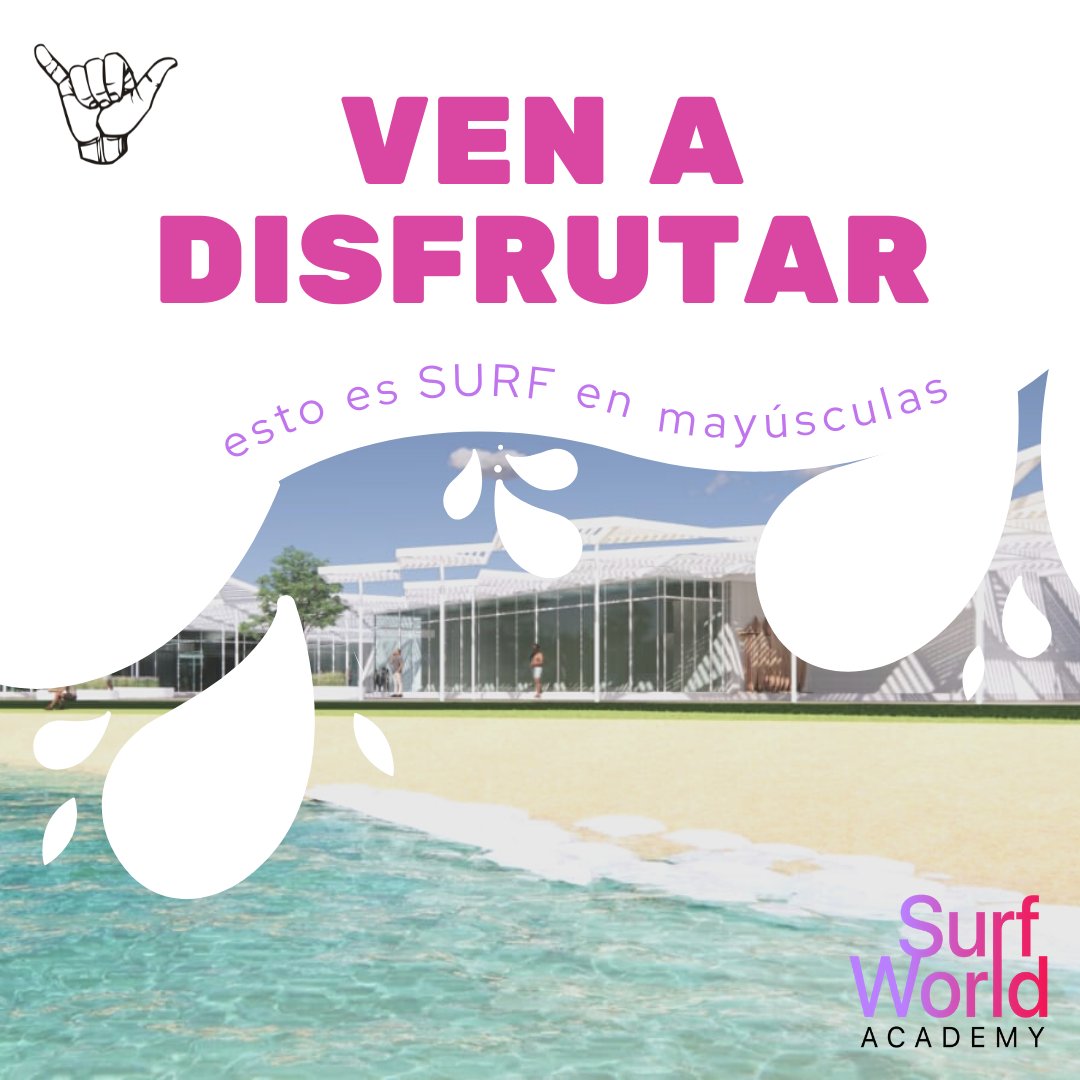SurfWorldC's tweet photo. Tanto en Surf World Park 🎢 como en Surf World Academy 🏄 disfrutarás del SURF en mayúsculas

Más que un parque... un destino de ocio🏄

#surf #skate #fun #ocio #funny #sport #healthy #park #academy https://t.co/5cwSE3Noyb