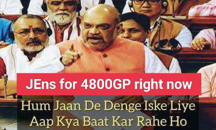 Ankitarahar's tweet photo. माननीय मुंख्यमंत्री महोदय जी से निवेदन है कि कनिष्ठ अभियन्ताओं की जायज मांगो पर विचार करे! ताकि जयपुर में चल रहे महापड़ाव को समाप्त कर कनिष्ठ अभियन्ता वापस अपने कार्यस्थल पर लौटकर  लोगो की सेवा कर सके। 
@ashokgehlot51 @8PMnoCM 
@BSBhatiInc @zeerajasthan_ https://t.co/eZfKbT4bTA