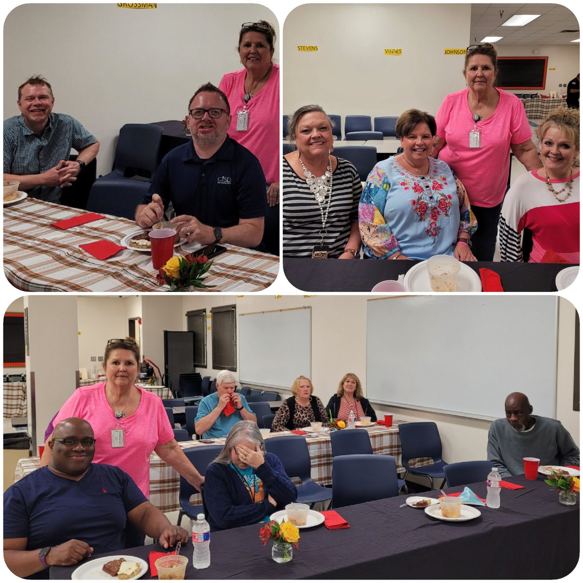 GAEC_Phoenix's tweet photo. Our very own Paraprofessional of the Year Karen Michell prepared a "thank you" lunch for the ToY/PoY welcome committee! 😀 She is truly the best!! #Grateful #CowboySundae #MmmmmGood #ShestheBest #thegisdeffect @dlhemphi @lisajcox  @BrianDeanEDU @sherese_nix https://t.co/I3TOSM4PSj