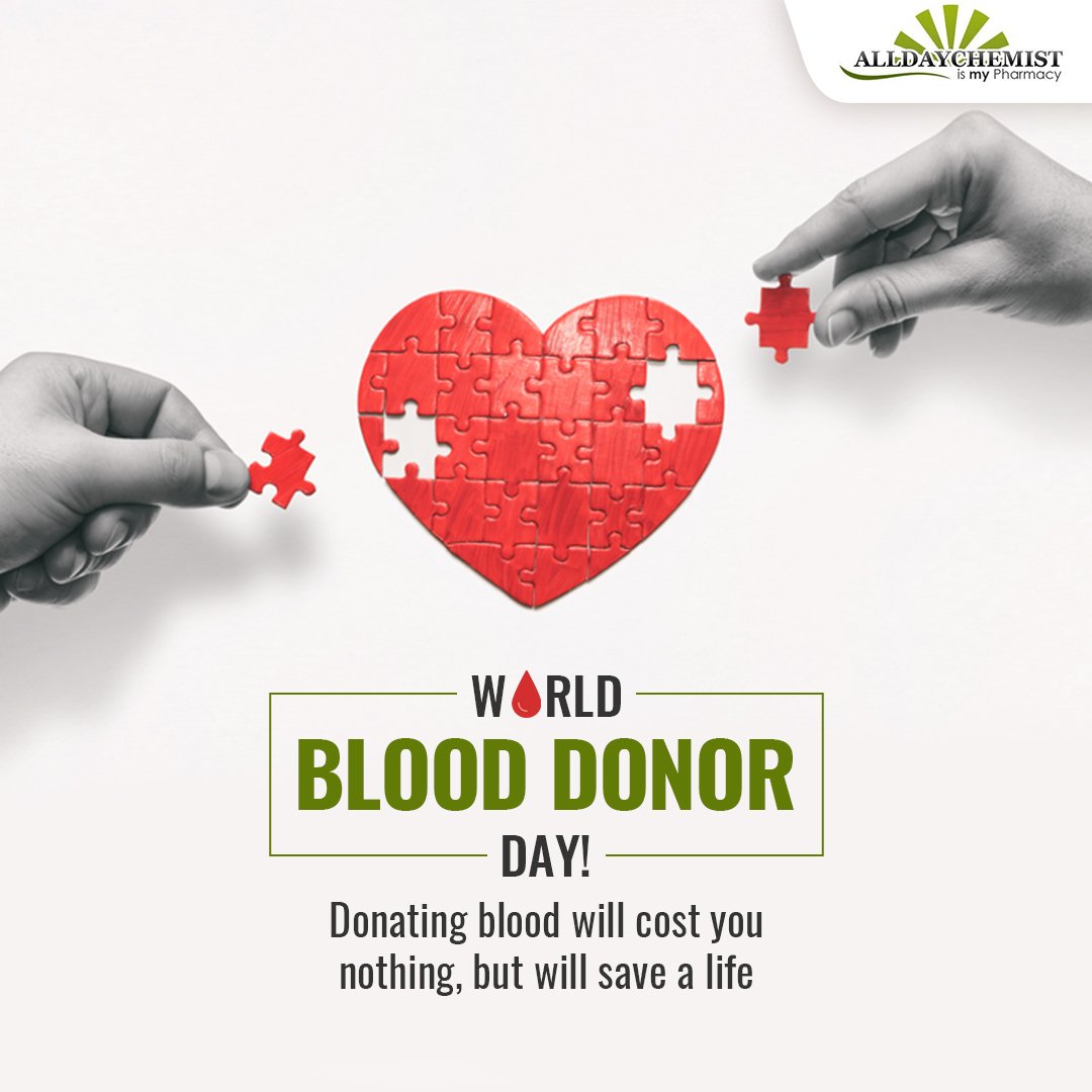 alldaychemist1's tweet photo. On the occasion of World Blood Donor Day, let us promise ourselves that no one is ever going to die because of blood shortage. Warm wishes on this special day to all! #WorldBloodDonorDay https://t.co/3kEt61KPCv