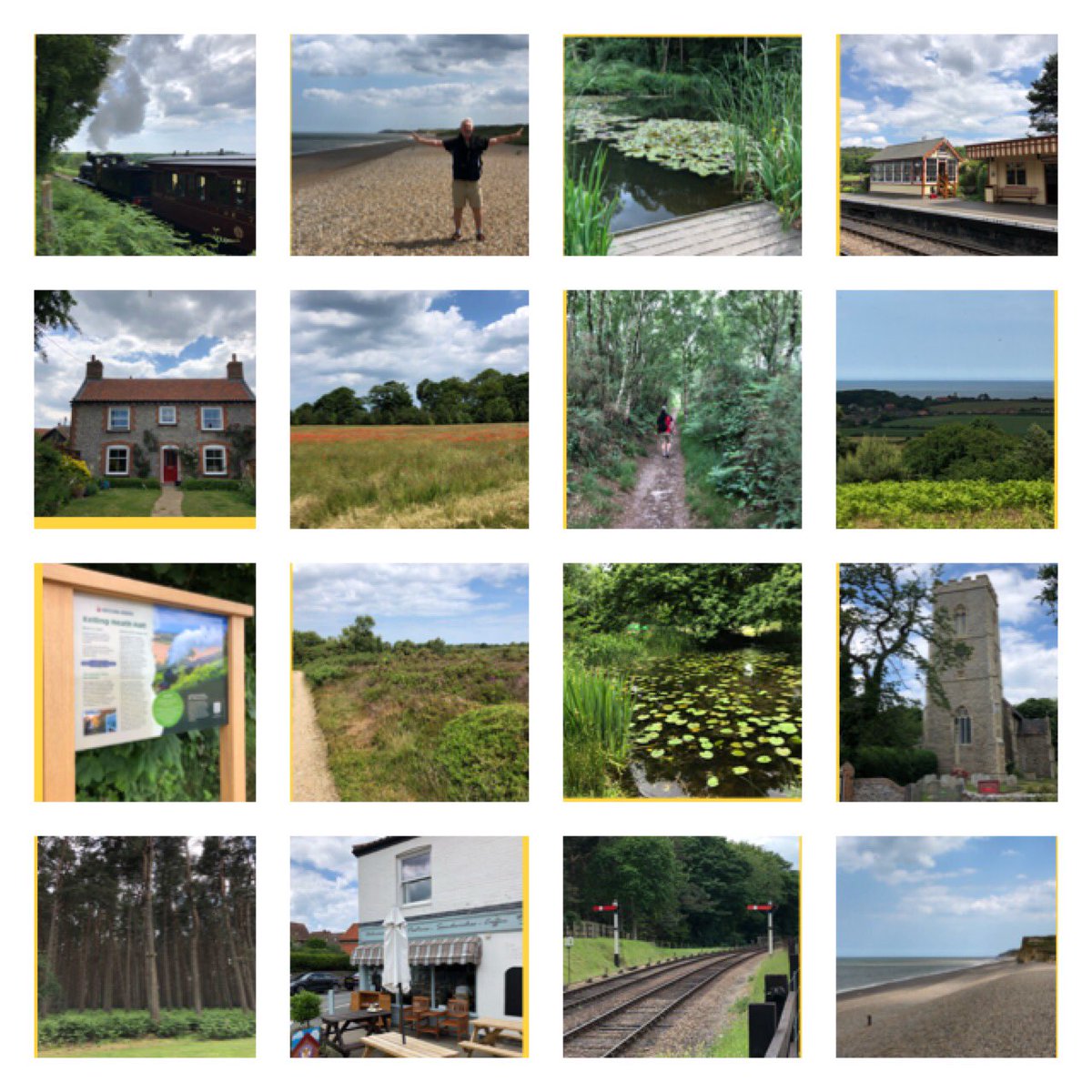 JaneCanDoSE4's tweet photo. Back in North Norfolk at my sisters mobile home😎Land of steam trains🚂Flint stone cottages/Poppy fields/Shingle beaches/pretty churches/Heathland/nice cafes
#Perfect #RelaxingTimes #SeeYouSoon https://t.co/gottM9HUyO
