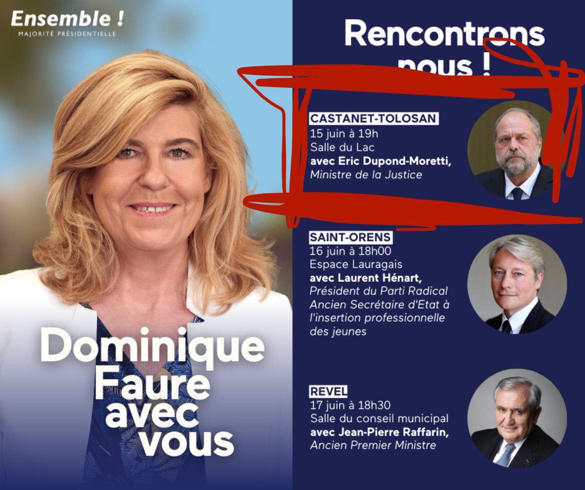 HugoPetrachi's tweet photo. Le sens du timing chez nos adversaires macronistes dans la #circo3110 ! 🤡🤡🤡

On sent comme un air de fébrilité quand même, vous trouvez pas ? 😏
#NUPES https://t.co/PDMxYe2J82