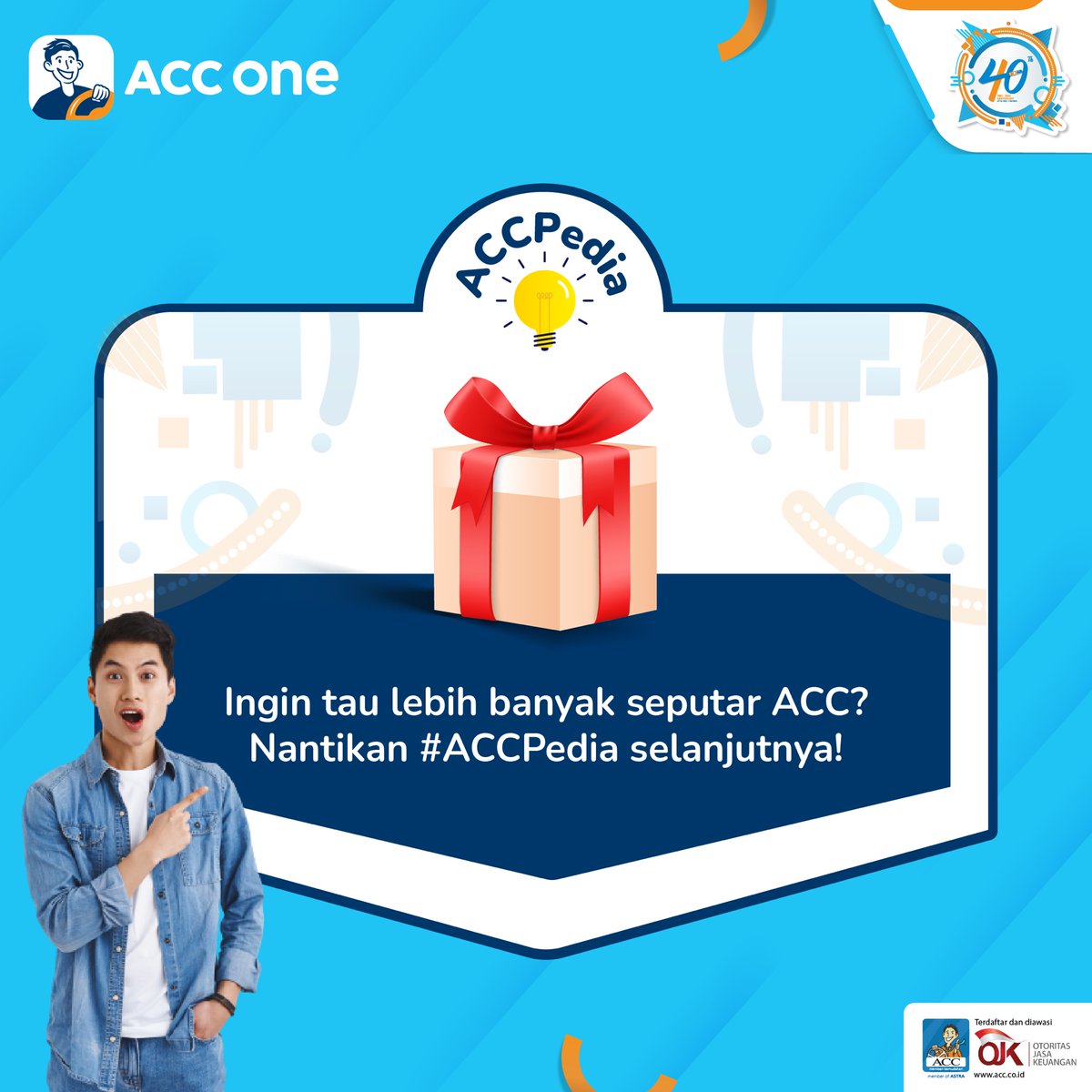 acconeid's tweet photo. Tahu gak? Kantor pusat ACC di Jl. TB Simatupang No. 90 Jaksel adalah kantor pusat baru ACC yang diresmikan pasa 2007 bertepatan dgn Ulang Tahun ACC ke-25!
Masih banyak profil ACC yg akan kita
kulik! Nantikan ACCPedia selanjutnya & jangan lewatkan giveaway 18 Juni 2022.
#40thACC https://t.co/ihLtoxr1F6