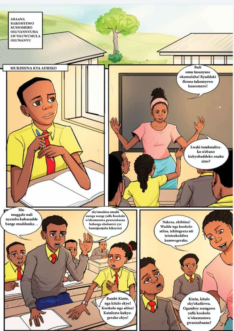 We now have the Luganda Translation of the #HPV vaccine comic book 🥰 <a href="/MartaFerra5/">Marta Ferraresso</a> <a href="/MakCHS_SOM/">Makerere University School of Medicine</a> <a href="/ritahnamisi/">Ritah Namisango</a>