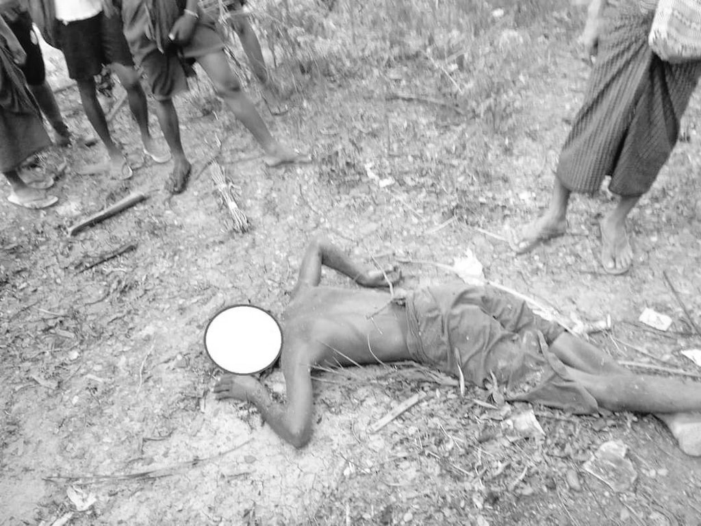 BryanOC55893120's tweet photo. Tw // Sensitive Contents,
SAC troops bombarded by 2 helicopters, bombed and burnt down the residential properties at 5 points and killed a local residents in Maekone village, Wetlet tsp, yesterday. #2022Jun15Coup #WarCrimesOfJunta #WhatsHappeningInMyanmar https://t.co/JbFP0uRymO