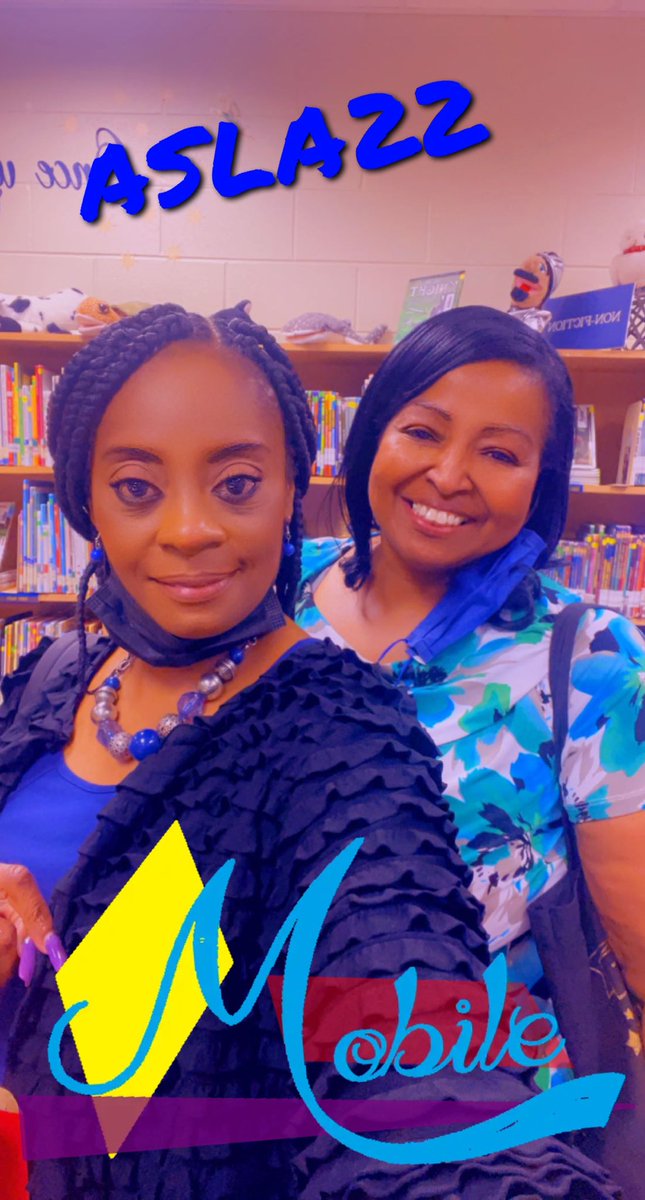 slpsimmons's tweet photo. ALABAMA SCHOOL LIBRARIANS MAKE IT HAPPEN! I had a blast these two days with Edwina Twilley, J.E. Hobbs Elementary School’s LMS and networking with other Library Media  Specialists throughout Alabama @ASLAlib Summer Conference.  WCPSS is on the move!! 
#ASLA22 #readtosucceed https://t.co/t0vXm079nO