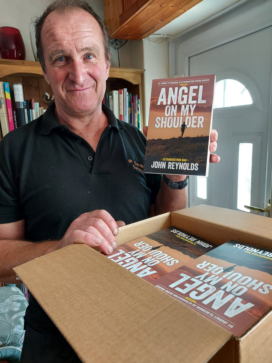 ultramarathonjr's tweet photo. Finally received copies of my book very excited and pleased that all the hard work has finally paid off. 
Can't thank Bristol books enough they have been amazing. https://t.co/Zl9S5espfu