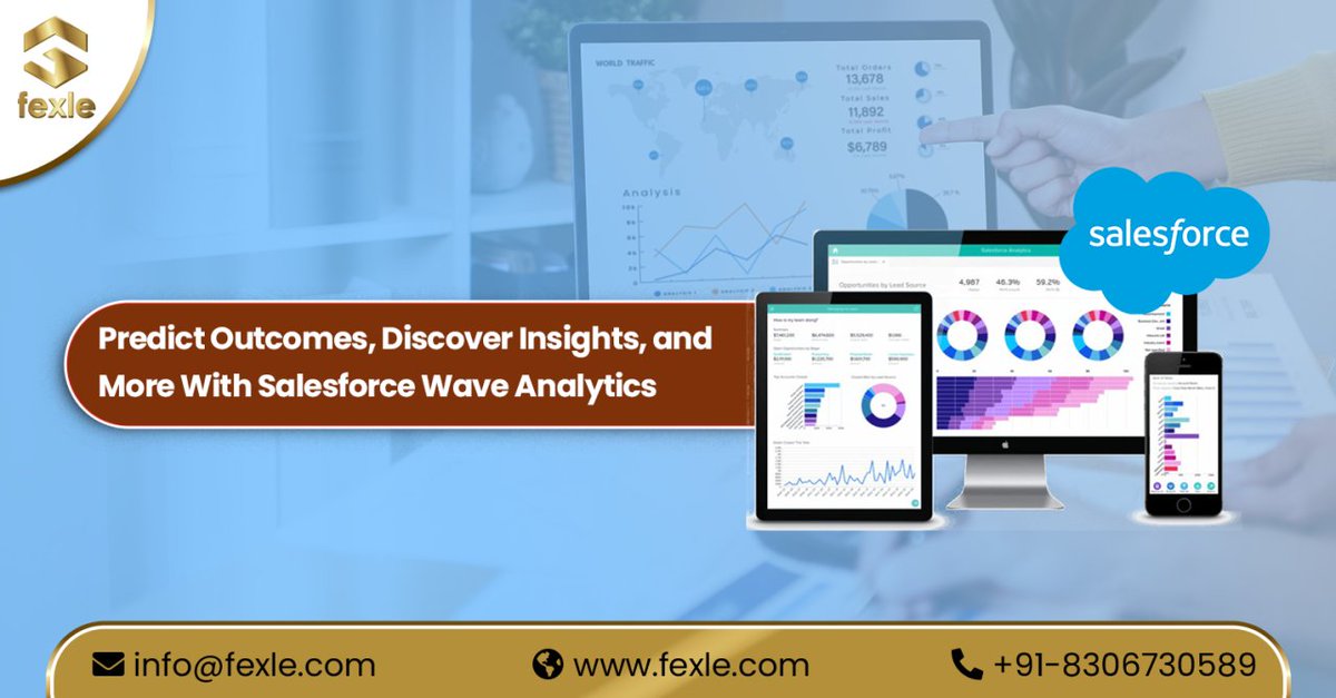fexle_services's tweet image. Serving smart customers with smart services has become evident. Here comes into the play, Salesforce wave analytics. It is a business intelligence platform optimized for data visualization and mobile access.
bit.ly/3MMnofS
#Salesforce #SalesforceWaveAnalytics #FEXLE
