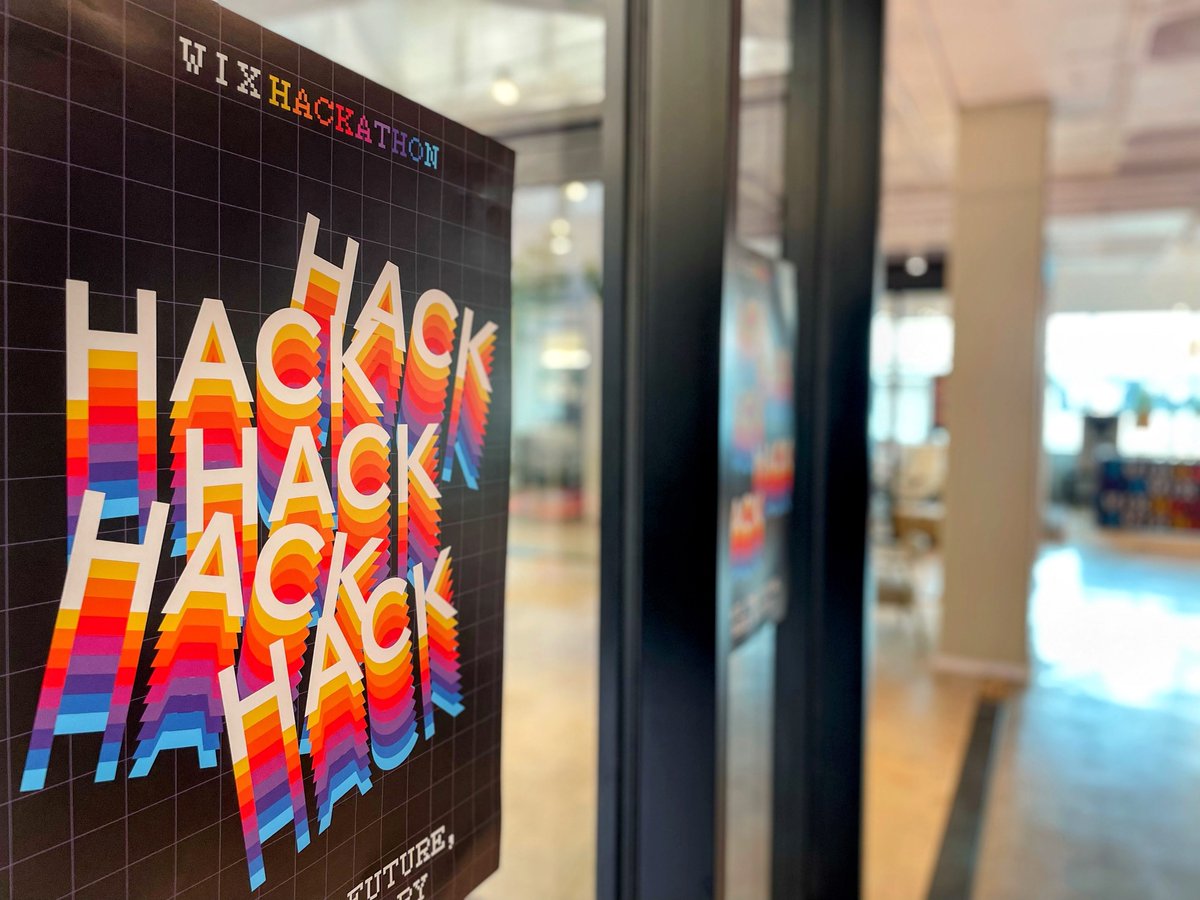 WixEng's tweet photo. Kicking off @Wix's Global #WixHackathon today - 5 full days, 230 teams with over 1,200 participants! Innovation, bold ideas, breaking the rules, making history, and loads of fun - here we go: https://t.co/tiMIub2lZ3