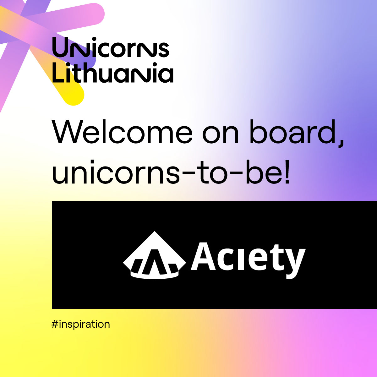 Aciety's tweet photo. Aciety joined #UnicornsLithuania. This is a result of our hard work and determination.
Aciety is a #b2b platform that connects clients in need of #dedicatedprogrammers
We're proud to be among Lithuania's top #startup's, including @NordNewsroom,@kilohealthhq , and more. Thank you! https://t.co/4PawZVBCqC