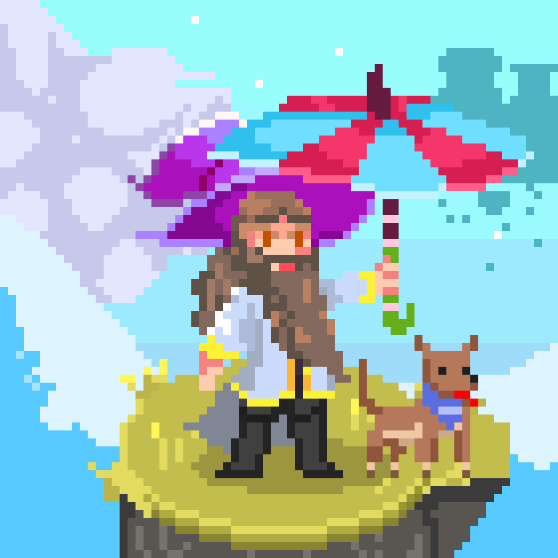 We are minting tomorrow! 

First 57 to interact = Early Access to our Public Mint.

Make sure to follow <a href="/EtherealMages/">Ethereal Mages</a> so we can DM you!

#NFTGiveaway #Mintingsoon #PixelArt