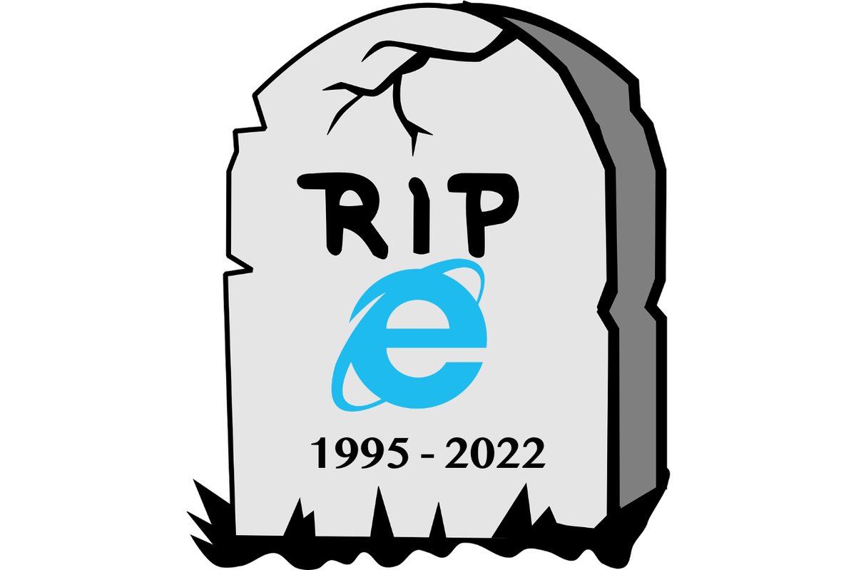 Difficile à croire, mais Internet Explorer de Microsoft est toujours vivant. Pas pour longtemps, cependant… lemondeinformatique.fr/actualites/lir… #NUI #rouen #cybersecurite #CIPA #Pharos #HautLesArmes  #Maliciels #AntiPub #3018 #jeprotegemonenfant