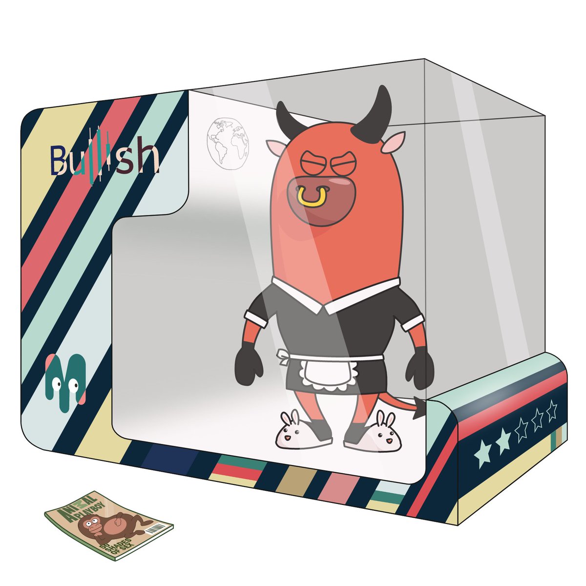 hornymals's tweet photo. It's REVEAL DAY at the @hornymals

Feeling #Bullish 

Owning Hornymals give you access for @deedsoftheworld using the STARS on the boxes 🤫

#NFTcommunitiy #nftreveal #nftpass https://t.co/JbbSr8Q0tq