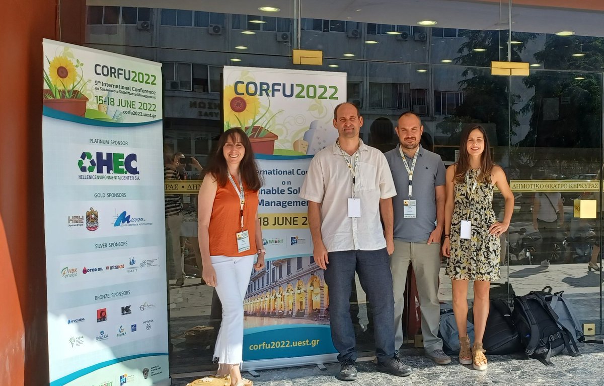 sostenibilidad's tweet photo. This weak we are in CORFU2022 presenting the results of the @WaSeaBi project. #AHPtool #SavouryCompounds #BioactiveMolecules https://t.co/jhMzvlacl2