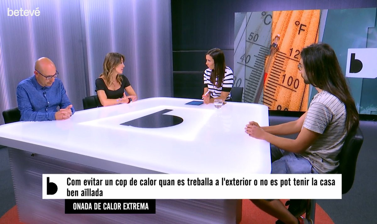 Quina és la tasca de l'atenció primària davant les elevades temperatures? 
Prevenció de problemes de salut, especialment en persones més vulnerables, a consulta o per telèfon
Ho explica la infermera del #CAPViladeGraciaCibeles, Silvia Fariñas a <a href="/basicsbtv/">bàsics</a> 
beteve.cat/basics/una-ona…