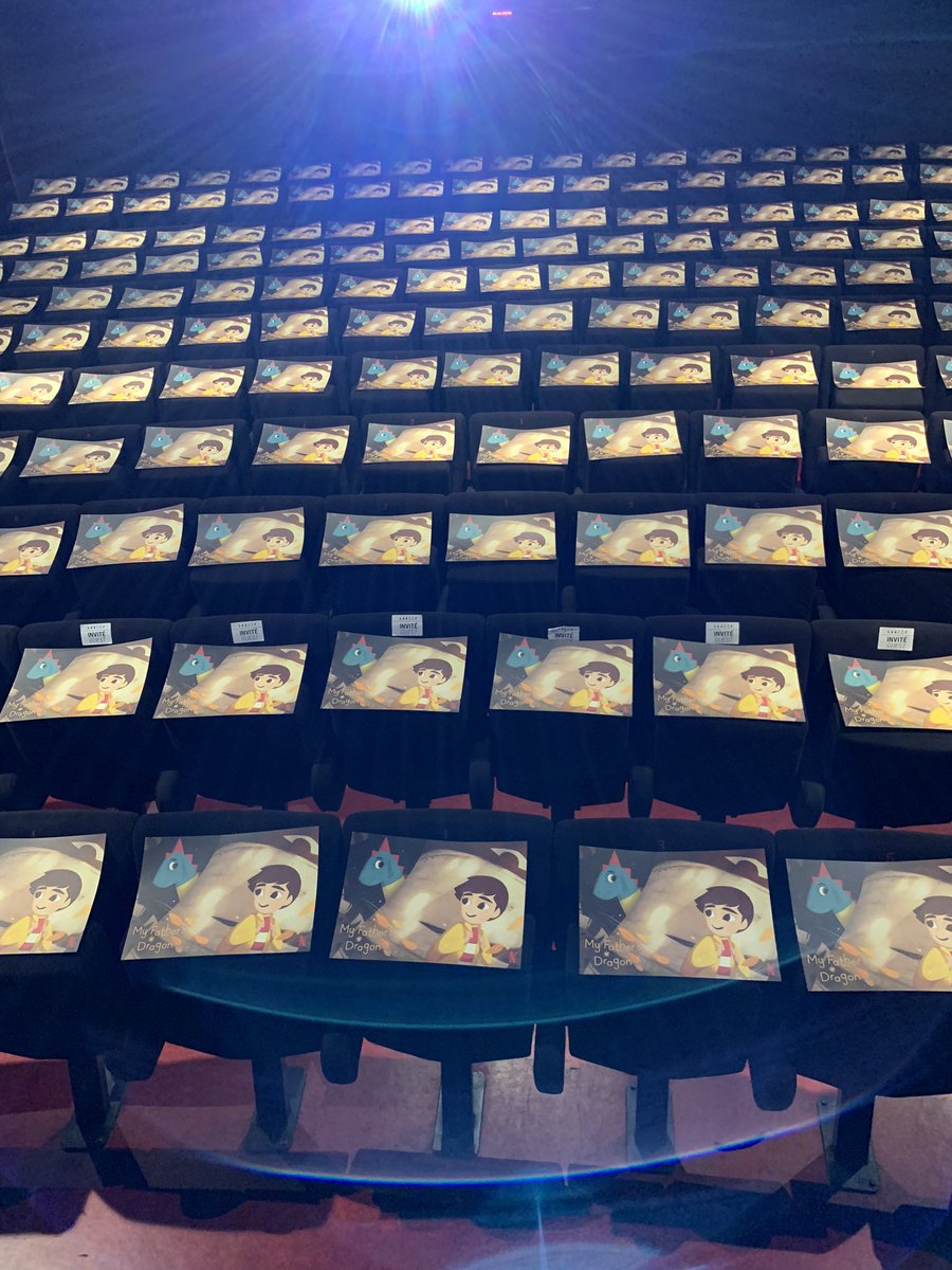 nora877's tweet photo. So excited to present My Father’s Dragon feature WIP session this morning in beautiful Annecy! Well done to our entire crew for getting the film to this point.   #AnnecyFestival @NetflixFilm @CartoonSaloon https://t.co/GLVDyEtZkU