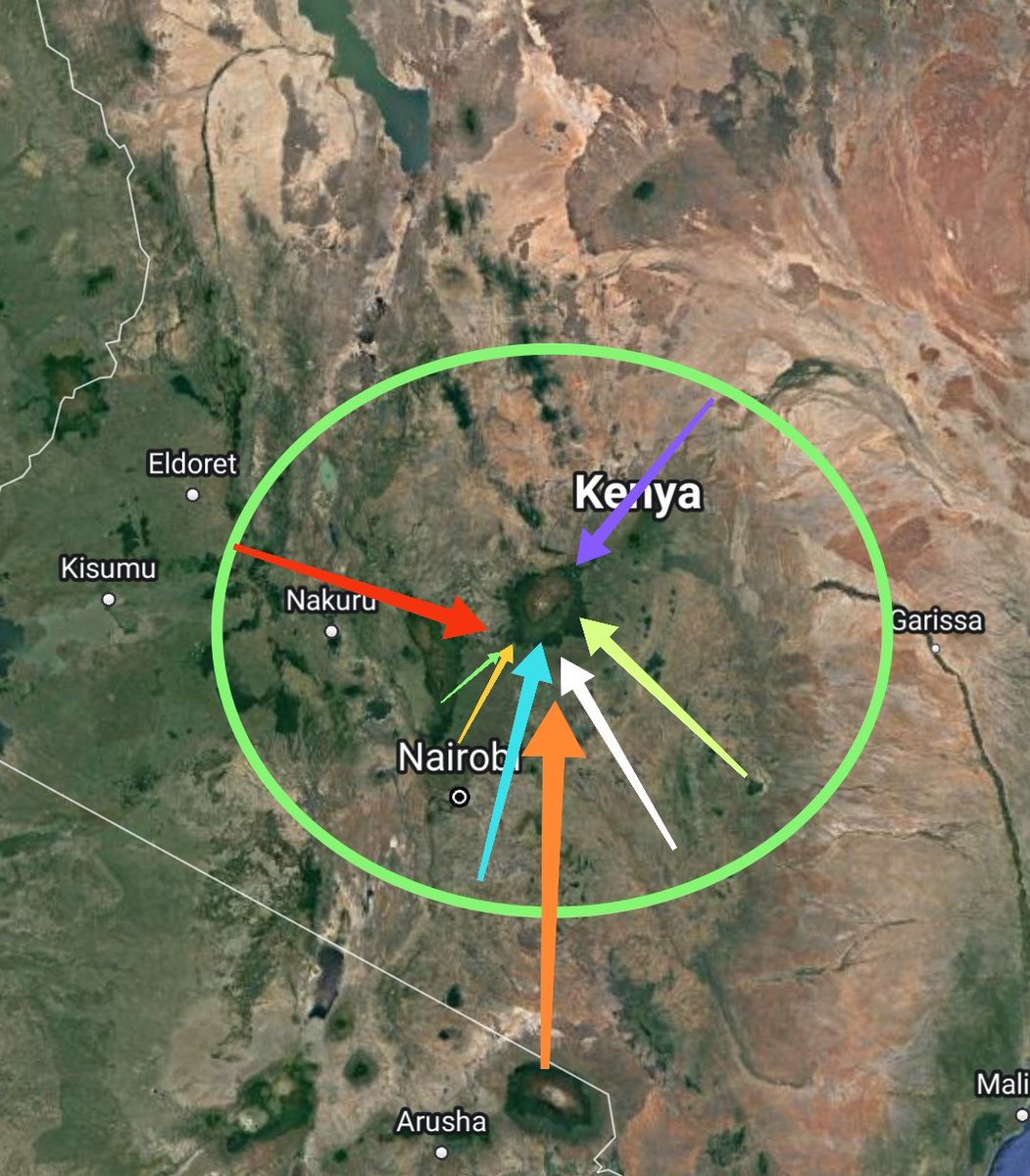 On distant views of Mt. Kenya, here's a map showing how far y'all have spotted it from. 

Stunning to know that Mt. Kenya is visible from across the Rift valley in Elgeyo Marakwet &amp; Timboroa. 

Furthest view is from Kilimanjaro.

Our furthest view is from Biliqo, Isiolo county.