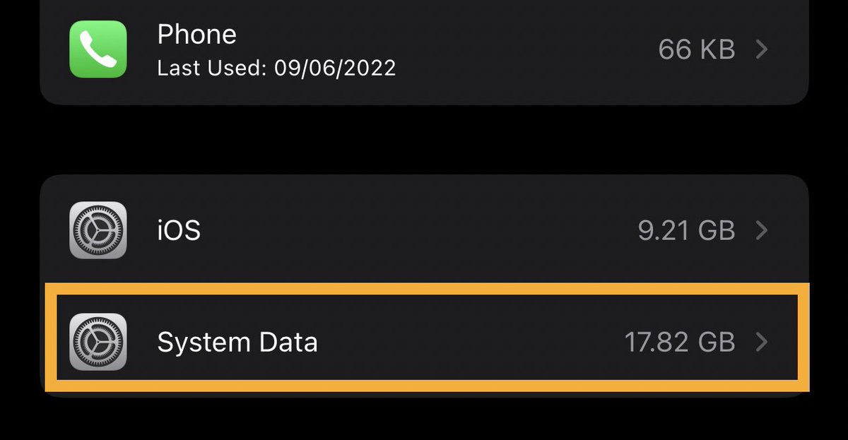MovieCaveDave's tweet image. Damn, I Would Be A Little Concerned If My #iPhone Wasn’t A 1TB Configuration. 
How Can System Data Be Nearly 20GB ?
#Apple #SystemData #iPhone13ProMax #1TB