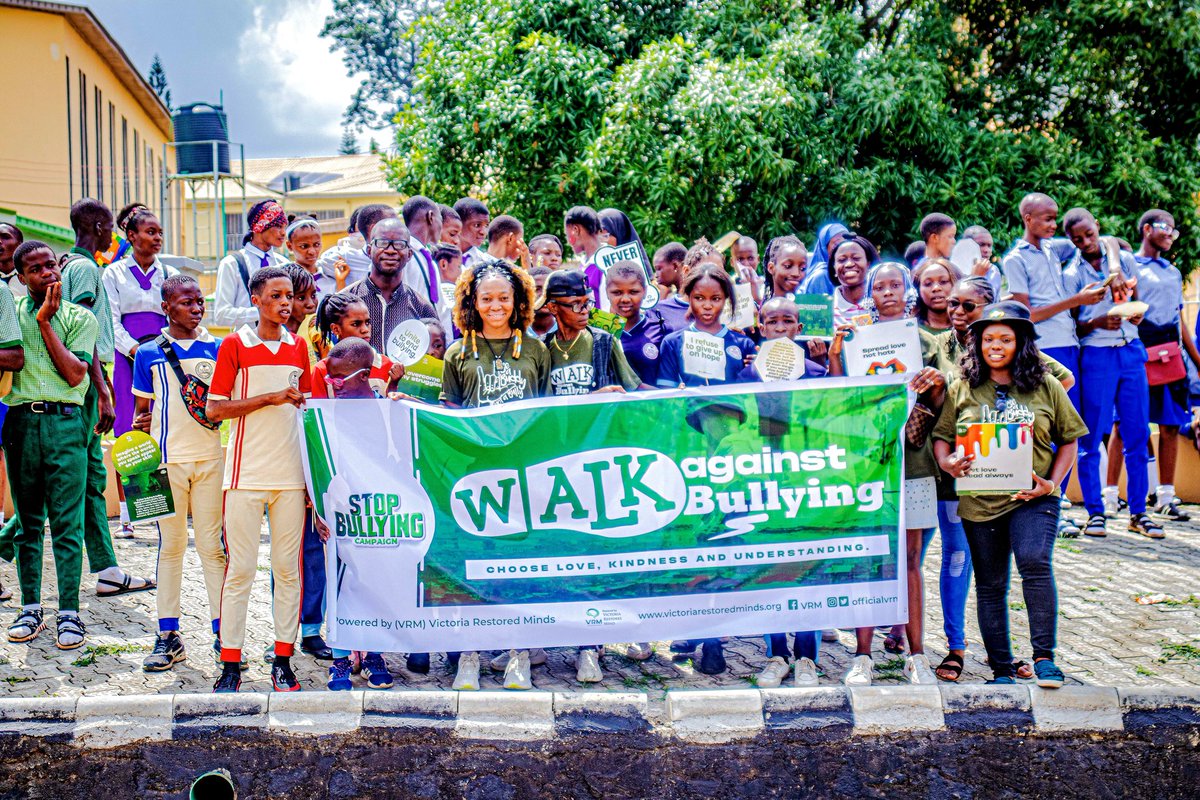 MindsRestored's tweet photo. Spotlight on MONARCH MODEL COLLEGE at the WALK AGAINST BULLYING IBADAN.
Personalized flyer for Akure Walk will be out tomorrow and shirt design.
#walkagainstbullying #KindnessOnly #ibadan #mentalhealth https://t.co/APneZF5n8a