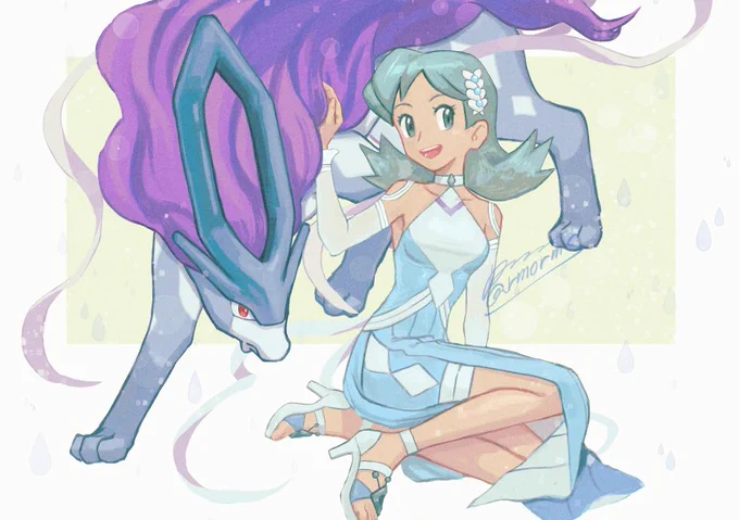 💎クリスとスイクン🫧 