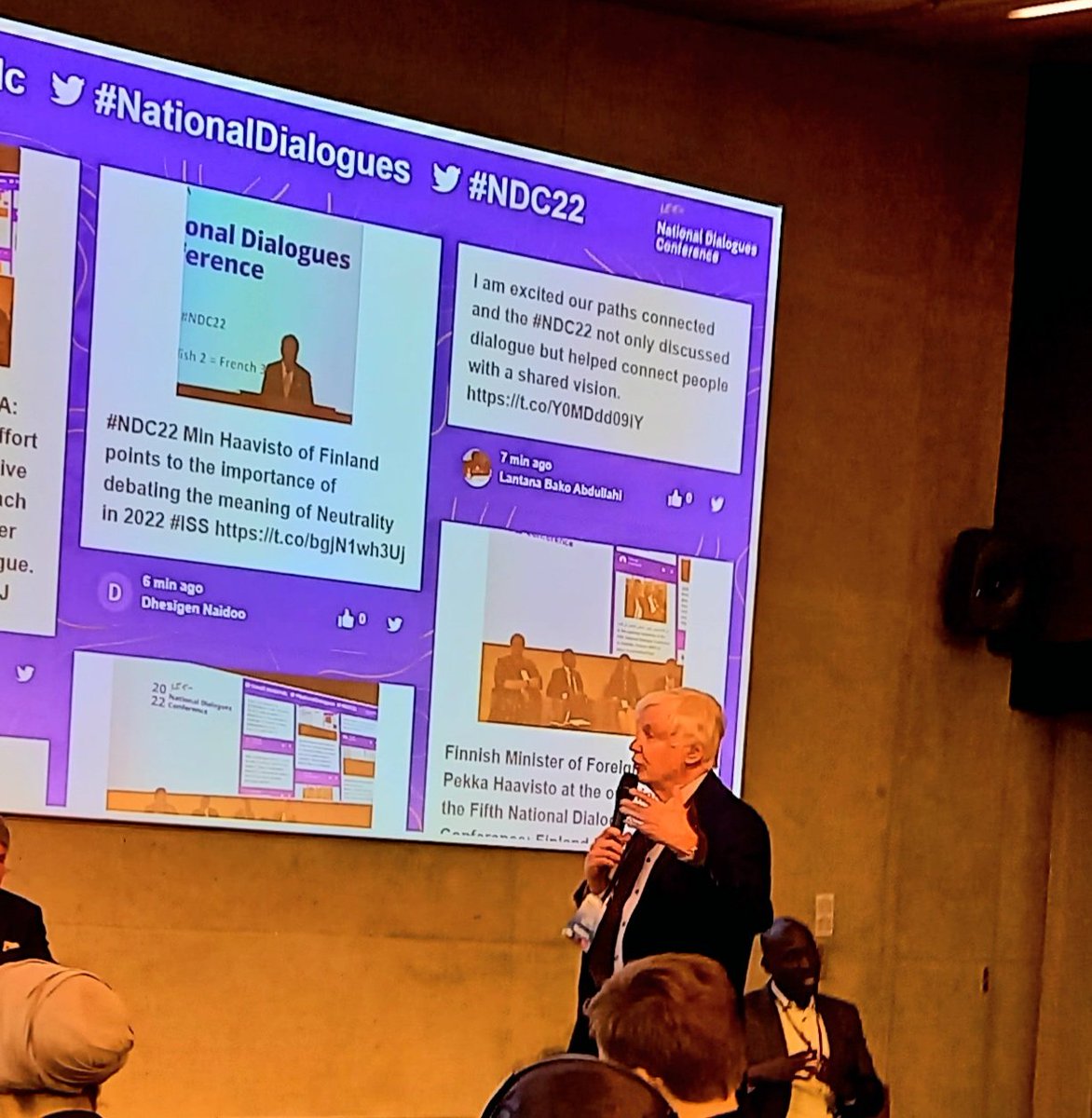 ollianteropi's tweet photo. All conflicts have their roots in history. If you forget history it might prevent your peace making efforts. -Erkki Tuomioja-
#NCD22 #dontforgethistory https://t.co/k2GOUihGvW