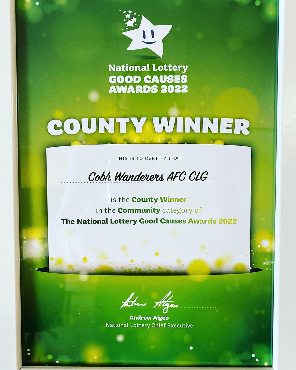 The Postman Delivers 

This arrived in the post this morning 🤗

@NationalLottery #goodcausesawards